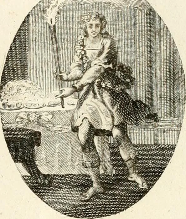 An illustration from Iconologie für Dichter, Künstler und Kunstliebhaber, 1807, leaf 24
