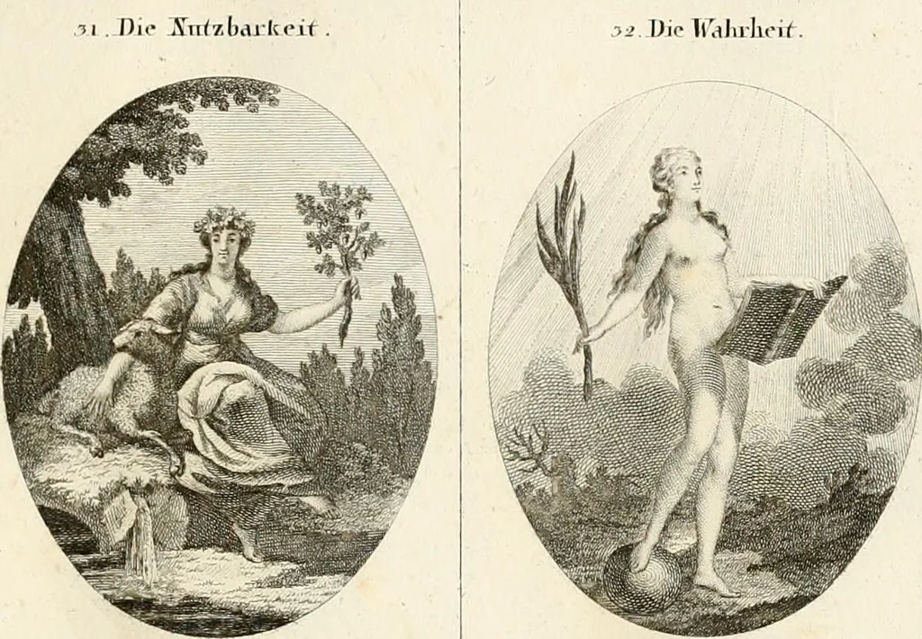 An illustration from Iconologie für Dichter, Künstler und Kunstliebhaber, 1807, leaf 26