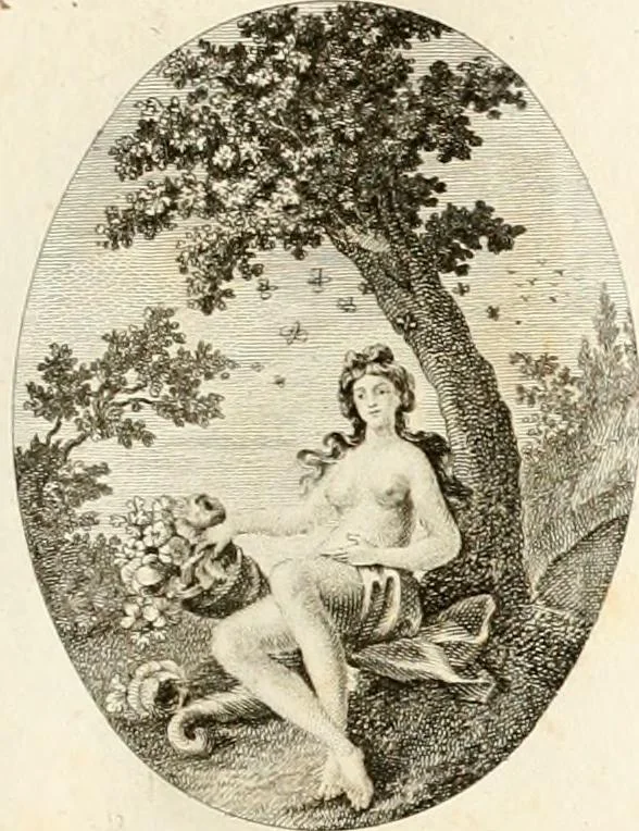 An illustration from Iconologie für Dichter, Künstler und Kunstliebhaber, 1807, leaf 32