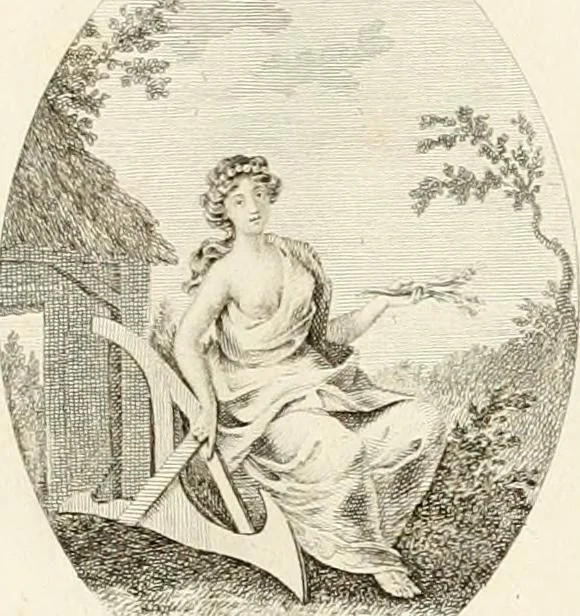 An illustration from Iconologie für Dichter, Künstler und Kunstliebhaber, 1807, leaf 32
