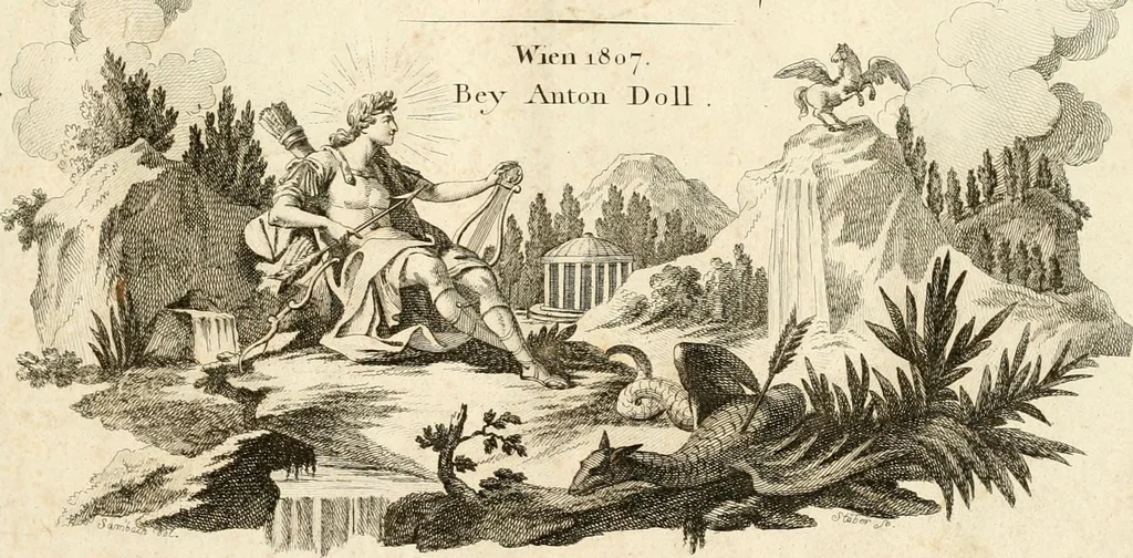 An illustration from Iconologie für Dichter, Künstler und Kunstliebhaber, 1807, leaf 4