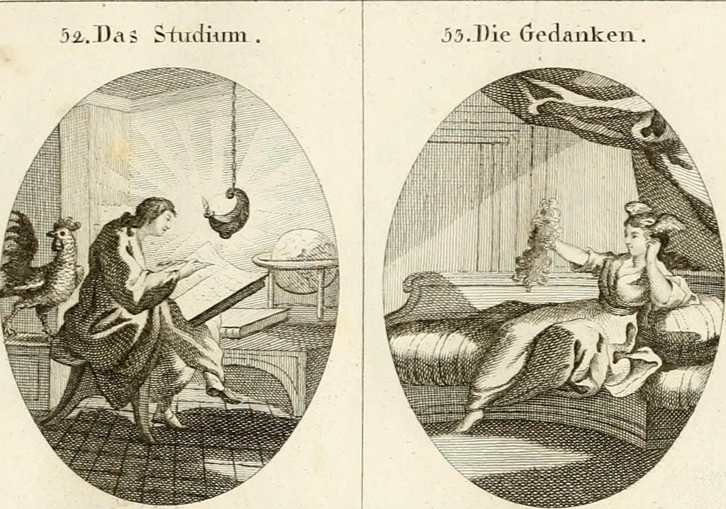 An illustration from Iconologie für Dichter, Künstler und Kunstliebhaber, 1807, leaf 40