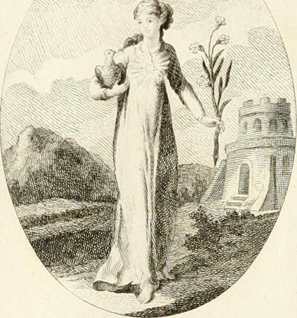 An illustration from Iconologie für Dichter, Künstler und Kunstliebhaber, 1807, leaf 50