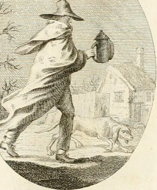 An illustration from Iconologie für Dichter, Künstler und Kunstliebhaber, 1807, leaf 52