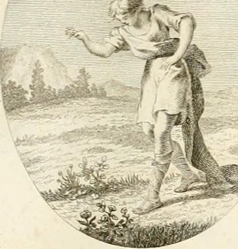 An illustration from Iconologie für Dichter, Künstler und Kunstliebhaber, 1807, leaf 54