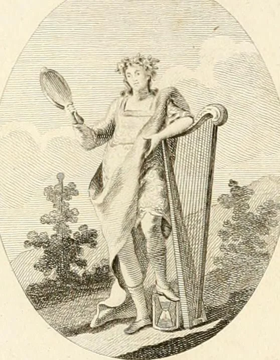 An illustration from Iconologie für Dichter, Künstler und Kunstliebhaber, 1807, leaf 58