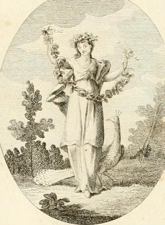An illustration from Iconologie für Dichter, Künstler und Kunstliebhaber, 1807, leaf 58