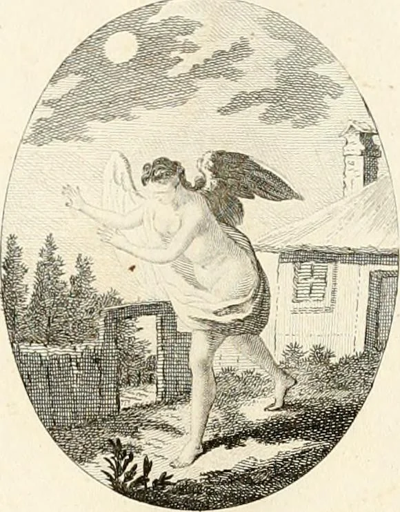 An illustration from Iconologie für Dichter, Künstler und Kunstliebhaber, 1807, leaf 62