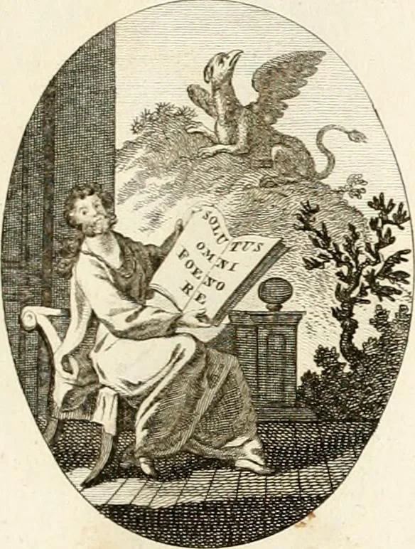 An illustration from Iconologie für Dichter, Künstler und Kunstliebhaber, 1807, leaf 64