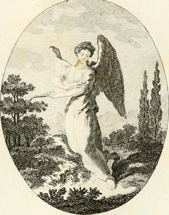 An illustration from Iconologie für Dichter, Künstler und Kunstliebhaber, 1807, leaf 72