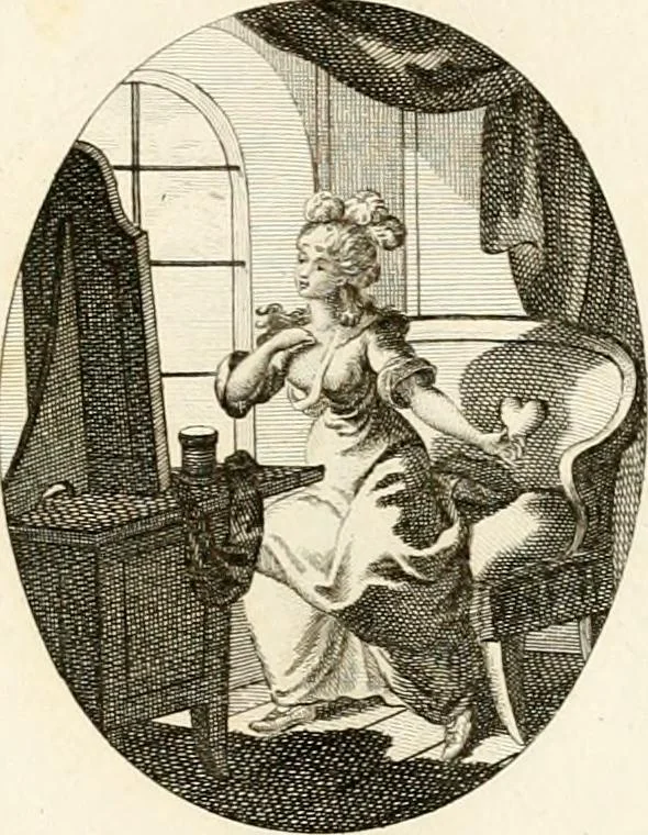 An illustration from Iconologie für Dichter, Künstler und Kunstliebhaber, 1807, leaf 82