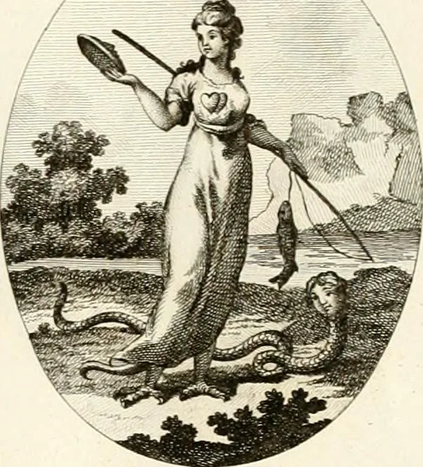 An illustration from Iconologie für Dichter, Künstler und Kunstliebhaber, 1807, leaf 84