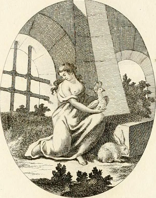 An illustration from Iconologie für Dichter, Künstler und Kunstliebhaber, 1807, leaf 86
