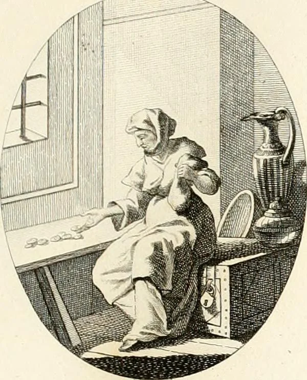 An illustration from Iconologie für Dichter, Künstler und Kunstliebhaber, 1807, leaf 88