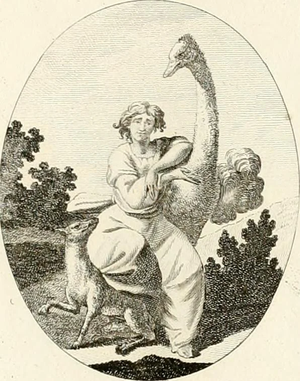 An illustration from Iconologie für Dichter, Künstler und Kunstliebhaber, 1807, leaf 88