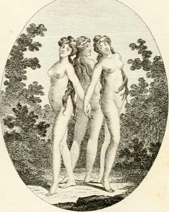 An illustration from Iconologie für Dichter, Künstler und Kunstliebhaber, 1807, leaf 92