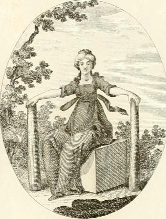 An illustration from Iconologie für Dichter, Künstler und Kunstliebhaber, 1807, leaf 96