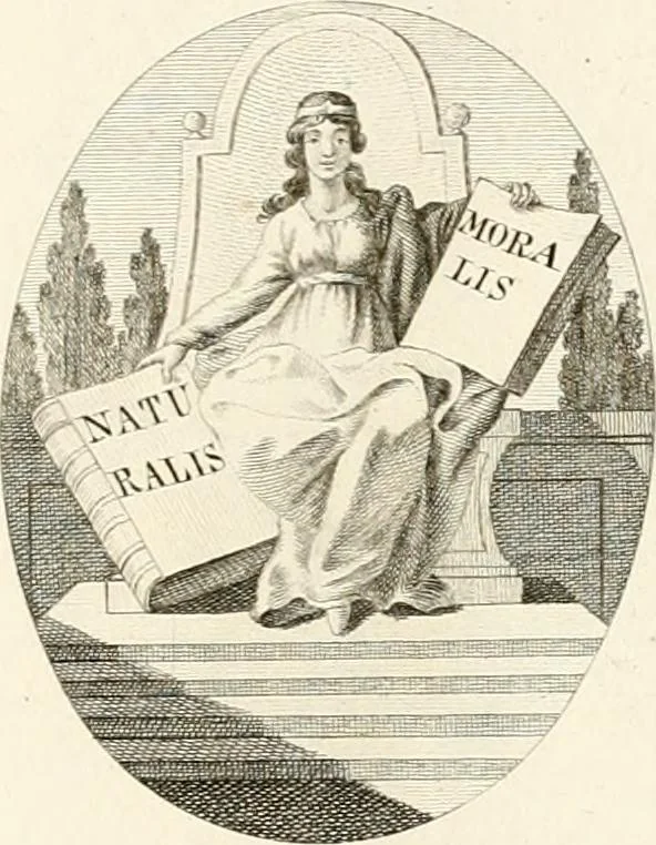 An illustration from Iconologie für Dichter, Künstler und Kunstliebhaber, 1807, leaf 98