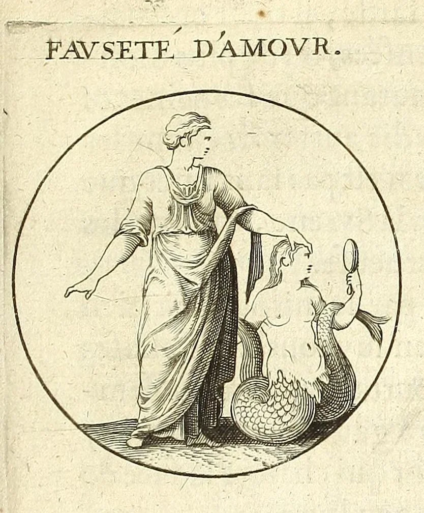 An illustration from Iconologie, ou Nouvelle explication de plusieurs images, emblemes, & autres figures hyerogliphiques des vertus, des vices, des arts, des sciences, des causes naturelles, des humeurs differentes, des passions humaines, &c. Divisée en deux parties, 1677, leaf 413