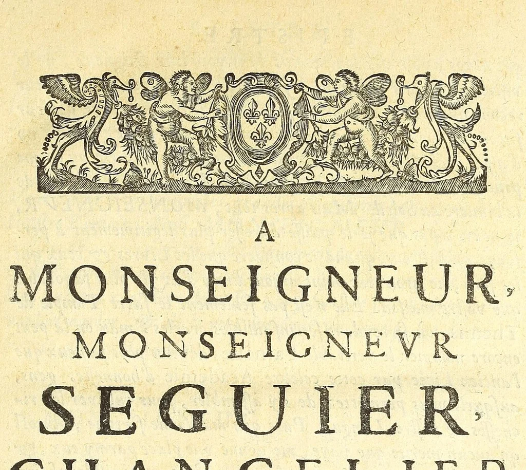 An illustration from Iconologie, ou Nouvelle explication de plusieurs images, emblemes, & autres figures hyerogliphiques des vertus, des vices, des arts, des sciences, des causes naturelles, des humeurs differentes, des passions humaines, &c. Divisée en deux parties, 1677, leaf 7