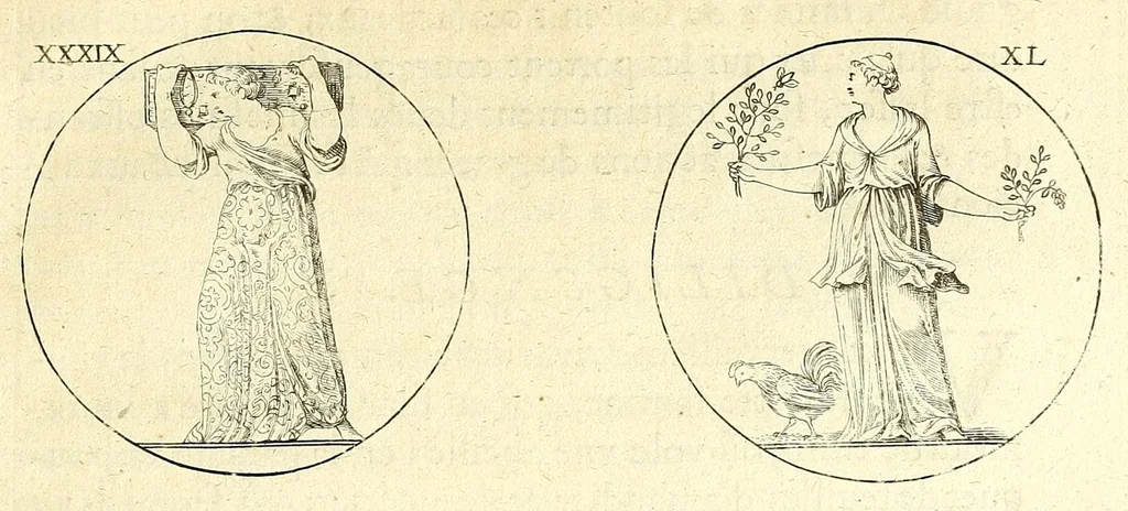 An illustration from Iconologie, ou Nouvelle explication de plusieurs images, emblemes, & autres figures hyerogliphiques des vertus, des vices, des arts, des sciences, des causes naturelles, des humeurs differentes, des passions humaines, &c. Divisée en deux parties, 1677, leaf 87