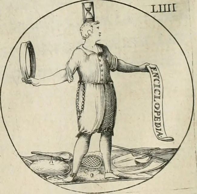 An illustration from Iconologie, ov, explication novvelle : de plvsievrs images, emblemes, et avtres figvres hyerogliphiques des vertus, des vices, des arts, des sciences, des causes naturelles, des humeurs differentes, & des passions humaines : oevvre necessaire a tovte sorte d'esprits, et particvlierement a cevx qvi aspirent ..., 1636, leaf 103