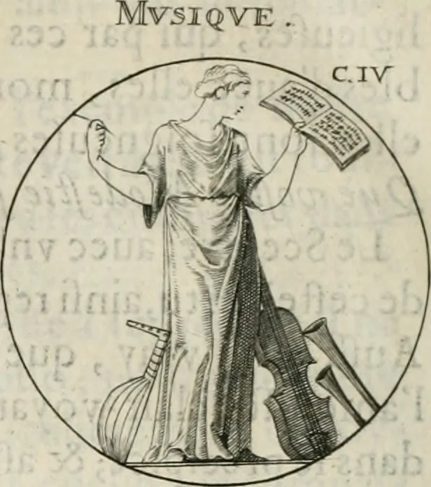 An illustration from Iconologie, ov, explication novvelle : de plvsievrs images, emblemes, et avtres figvres hyerogliphiques des vertus, des vices, des arts, des sciences, des causes naturelles, des humeurs differentes, & des passions humaines : oevvre necessaire a tovte sorte d'esprits, et particvlierement a cevx qvi aspirent ..., 1636, leaf 181