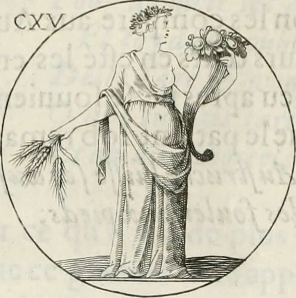 An illustration from Iconologie, ov, explication novvelle : de plvsievrs images, emblemes, et avtres figvres hyerogliphiques des vertus, des vices, des arts, des sciences, des causes naturelles, des humeurs differentes, & des passions humaines : oevvre necessaire a tovte sorte d'esprits, et particvlierement a cevx qvi aspirent ..., 1636, leaf 203