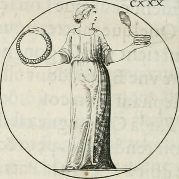 An illustration from Iconologie, ov, explication novvelle : de plvsievrs images, emblemes, et avtres figvres hyerogliphiques des vertus, des vices, des arts, des sciences, des causes naturelles, des humeurs differentes, & des passions humaines : oevvre necessaire a tovte sorte d'esprits, et particvlierement a cevx qvi aspirent ..., 1636, leaf 221