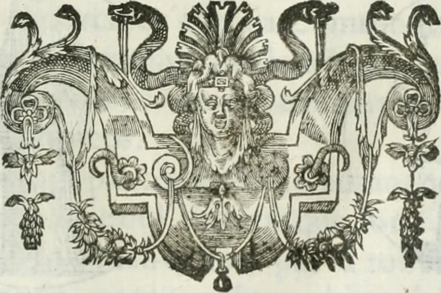 An illustration from Iconologie, ov, explication novvelle : de plvsievrs images, emblemes, et avtres figvres hyerogliphiques des vertus, des vices, des arts, des sciences, des causes naturelles, des humeurs differentes, & des passions humaines : oevvre necessaire a tovte sorte d'esprits, et particvlierement a cevx qvi aspirent ..., 1636, leaf 230
