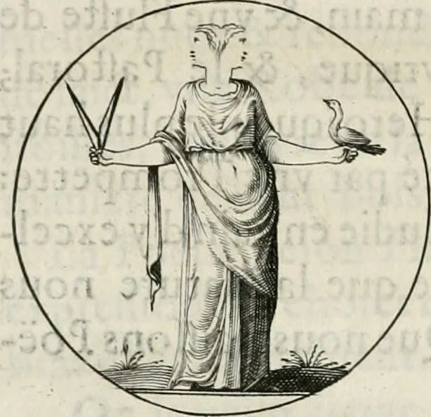An illustration from Iconologie, ov, explication novvelle : de plvsievrs images, emblemes, et avtres figvres hyerogliphiques des vertus, des vices, des arts, des sciences, des causes naturelles, des humeurs differentes, & des passions humaines : oevvre necessaire a tovte sorte d'esprits, et particvlierement a cevx qvi aspirent ..., 1636, leaf 231