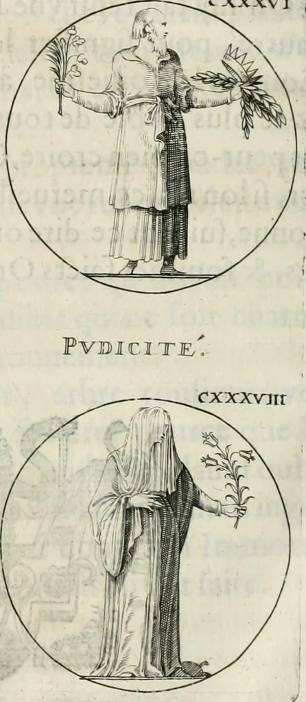 An illustration from Iconologie, ov, explication novvelle : de plvsievrs images, emblemes, et avtres figvres hyerogliphiques des vertus, des vices, des arts, des sciences, des causes naturelles, des humeurs differentes, & des passions humaines : oevvre necessaire a tovte sorte d'esprits, et particvlierement a cevx qvi aspirent ..., 1636, leaf 231