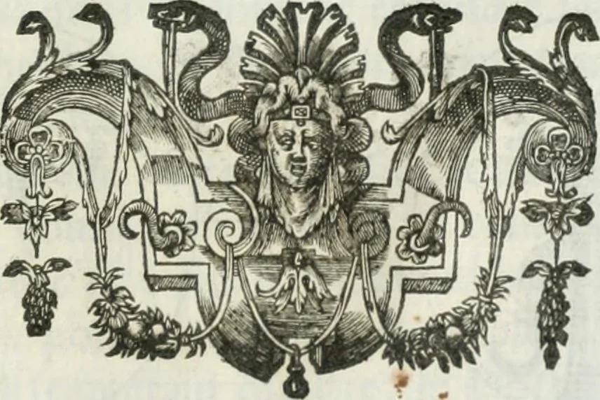 An illustration from Iconologie, ov, explication novvelle : de plvsievrs images, emblemes, et avtres figvres hyerogliphiques des vertus, des vices, des arts, des sciences, des causes naturelles, des humeurs differentes, & des passions humaines : oevvre necessaire a tovte sorte d'esprits, et particvlierement a cevx qvi aspirent ..., 1636, leaf 238