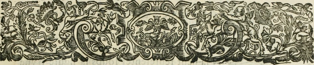 An illustration from Iconologie, ov, explication novvelle : de plvsievrs images, emblemes, et avtres figvres hyerogliphiques des vertus, des vices, des arts, des sciences, des causes naturelles, des humeurs differentes, & des passions humaines : oevvre necessaire a tovte sorte d'esprits, et particvlierement a cevx qvi aspirent ..., 1636, leaf 32