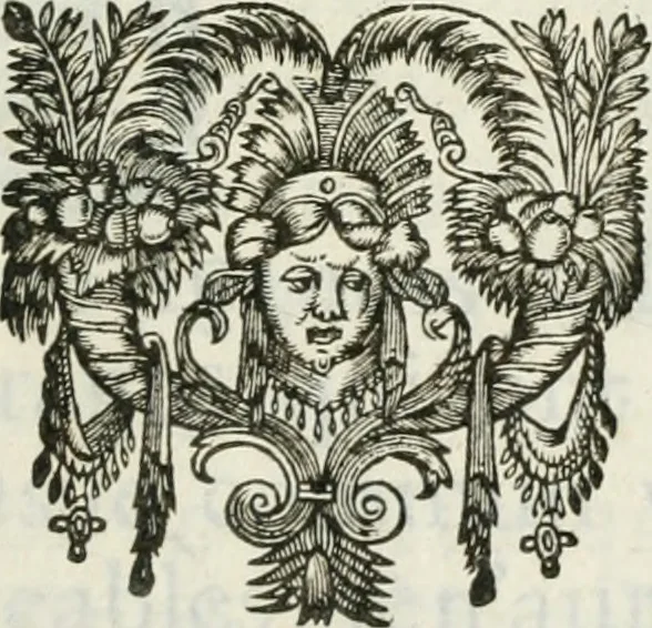 An illustration from Iconologie, ov, explication novvelle : de plvsievrs images, emblemes, et avtres figvres hyerogliphiques des vertus, des vices, des arts, des sciences, des causes naturelles, des humeurs differentes, & des passions humaines : oevvre necessaire a tovte sorte d'esprits, et particvlierement a cevx qvi aspirent ..., 1636, leaf 8