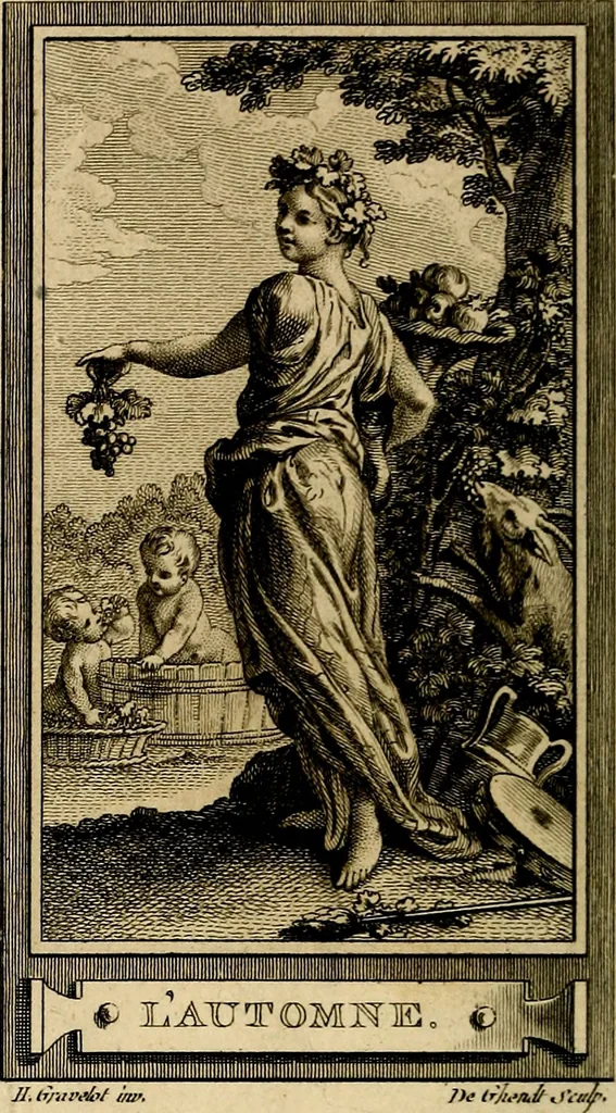An illustration from Iconologie par figures; ou, Traité complet des allégories, emblêmes, etc. Ouvrage utile aux artistes, aux amateurs, et peuvent servir à l'éducation des jeunes personnes, 1791, leaf 107