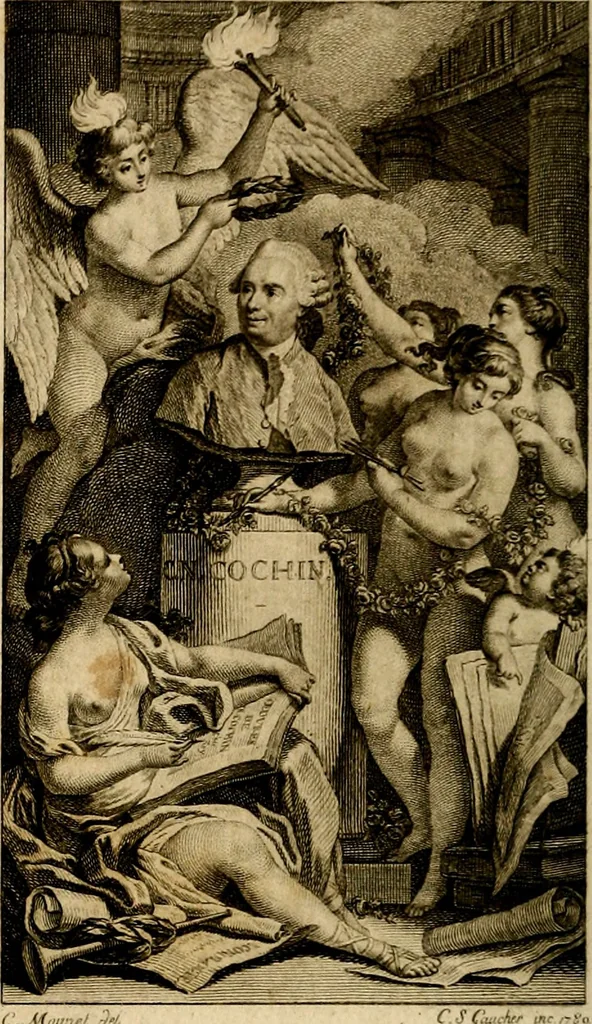 An illustration from Iconologie par figures; ou, Traité complet des allégories, emblêmes, etc. Ouvrage utile aux artistes, aux amateurs, et peuvent servir à l'éducation des jeunes personnes, 1791, leaf 11