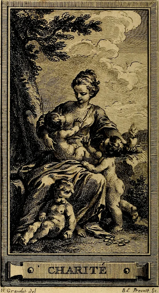An illustration from Iconologie par figures; ou, Traité complet des allégories, emblêmes, etc. Ouvrage utile aux artistes, aux amateurs, et peuvent servir à l'éducation des jeunes personnes, 1791, leaf 133