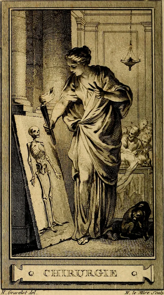 An illustration from Iconologie par figures; ou, Traité complet des allégories, emblêmes, etc. Ouvrage utile aux artistes, aux amateurs, et peuvent servir à l'éducation des jeunes personnes, 1791, leaf 141