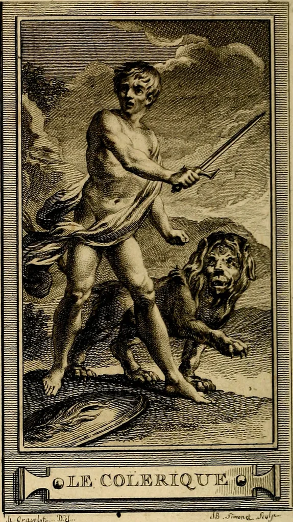 An illustration from Iconologie par figures; ou, Traité complet des allégories, emblêmes, etc. Ouvrage utile aux artistes, aux amateurs, et peuvent servir à l'éducation des jeunes personnes, 1791, leaf 157