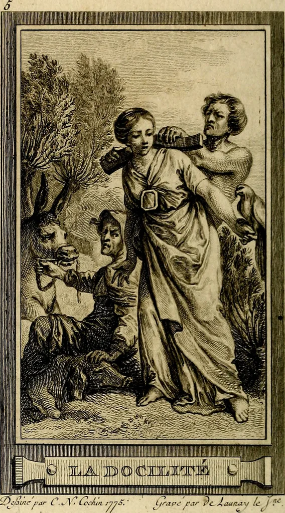 An illustration from Iconologie par figures; ou, Traité complet des allégories, emblêmes, etc. Ouvrage utile aux artistes, aux amateurs, et peuvent servir à l'éducation des jeunes personnes, 1791, leaf 197