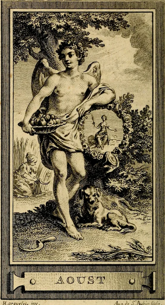 An illustration from Iconologie par figures; ou, Traité complet des allégories, emblêmes, etc. Ouvrage utile aux artistes, aux amateurs, et peuvent servir à l'éducation des jeunes personnes, 1791, leaf 75