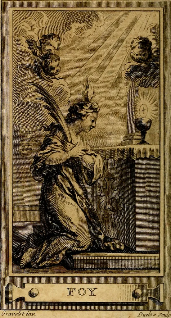 An illustration from Iconologie par figures; ou, Traité complet des allégories, emblêmes, etc. Ouvrage utile aux artistes, aux amateurs, et peuvent servir à l'éducation des jeunes personnes, 1791, leaf 107