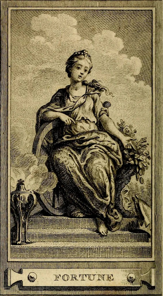 An illustration from Iconologie par figures; ou, Traité complet des allégories, emblêmes, etc. Ouvrage utile aux artistes, aux amateurs, et peuvent servir à l'éducation des jeunes personnes, 1791, leaf 119
