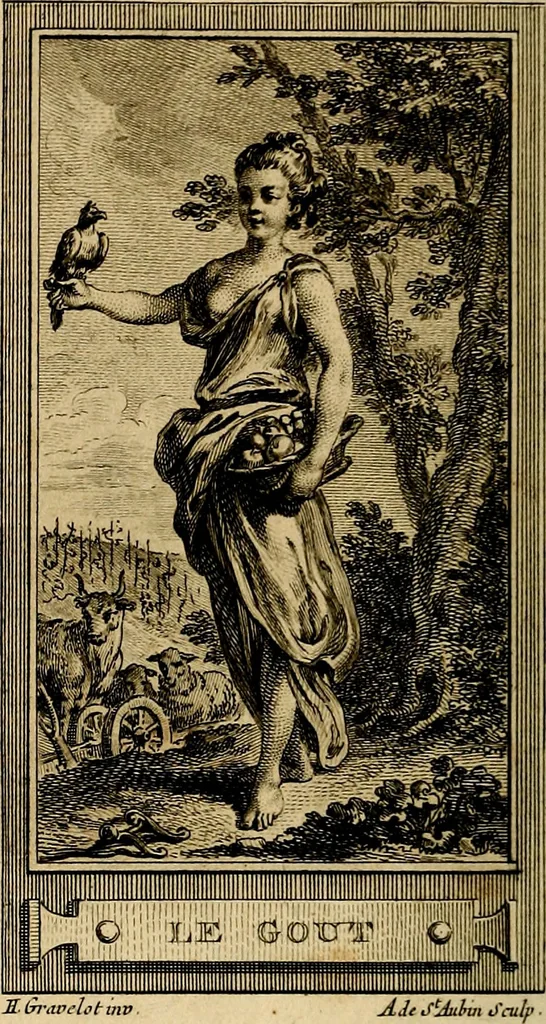 An illustration from Iconologie par figures; ou, Traité complet des allégories, emblêmes, etc. Ouvrage utile aux artistes, aux amateurs, et peuvent servir à l'éducation des jeunes personnes, 1791, leaf 147