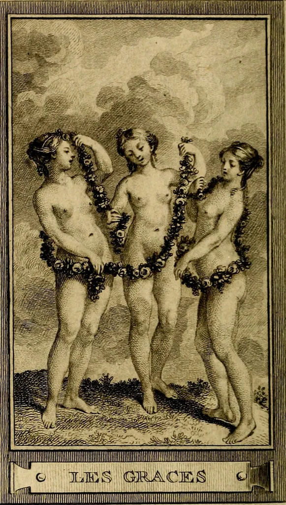 An illustration from Iconologie par figures; ou, Traité complet des allégories, emblêmes, etc. Ouvrage utile aux artistes, aux amateurs, et peuvent servir à l'éducation des jeunes personnes, 1791, leaf 163