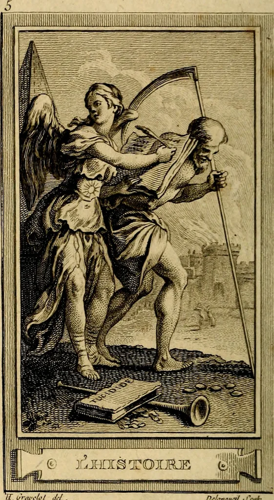 An illustration from Iconologie par figures; ou, Traité complet des allégories, emblêmes, etc. Ouvrage utile aux artistes, aux amateurs, et peuvent servir à l'éducation des jeunes personnes, 1791, leaf 189