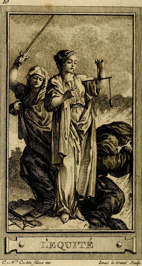 An illustration from Iconologie par figures; ou, Traité complet des allégories, emblêmes, etc. Ouvrage utile aux artistes, aux amateurs, et peuvent servir à l'éducation des jeunes personnes, 1791, leaf 33