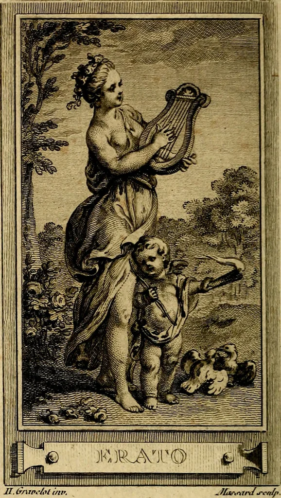 An illustration from Iconologie par figures; ou, Traité complet des allégories, emblêmes, etc. Ouvrage utile aux artistes, aux amateurs, et peuvent servir à l'éducation des jeunes personnes, 1791, leaf 37