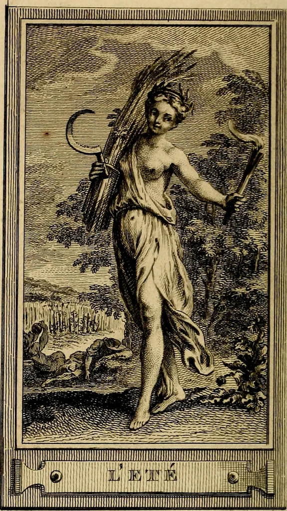 An illustration from Iconologie par figures; ou, Traité complet des allégories, emblêmes, etc. Ouvrage utile aux artistes, aux amateurs, et peuvent servir à l'éducation des jeunes personnes, 1791, leaf 49